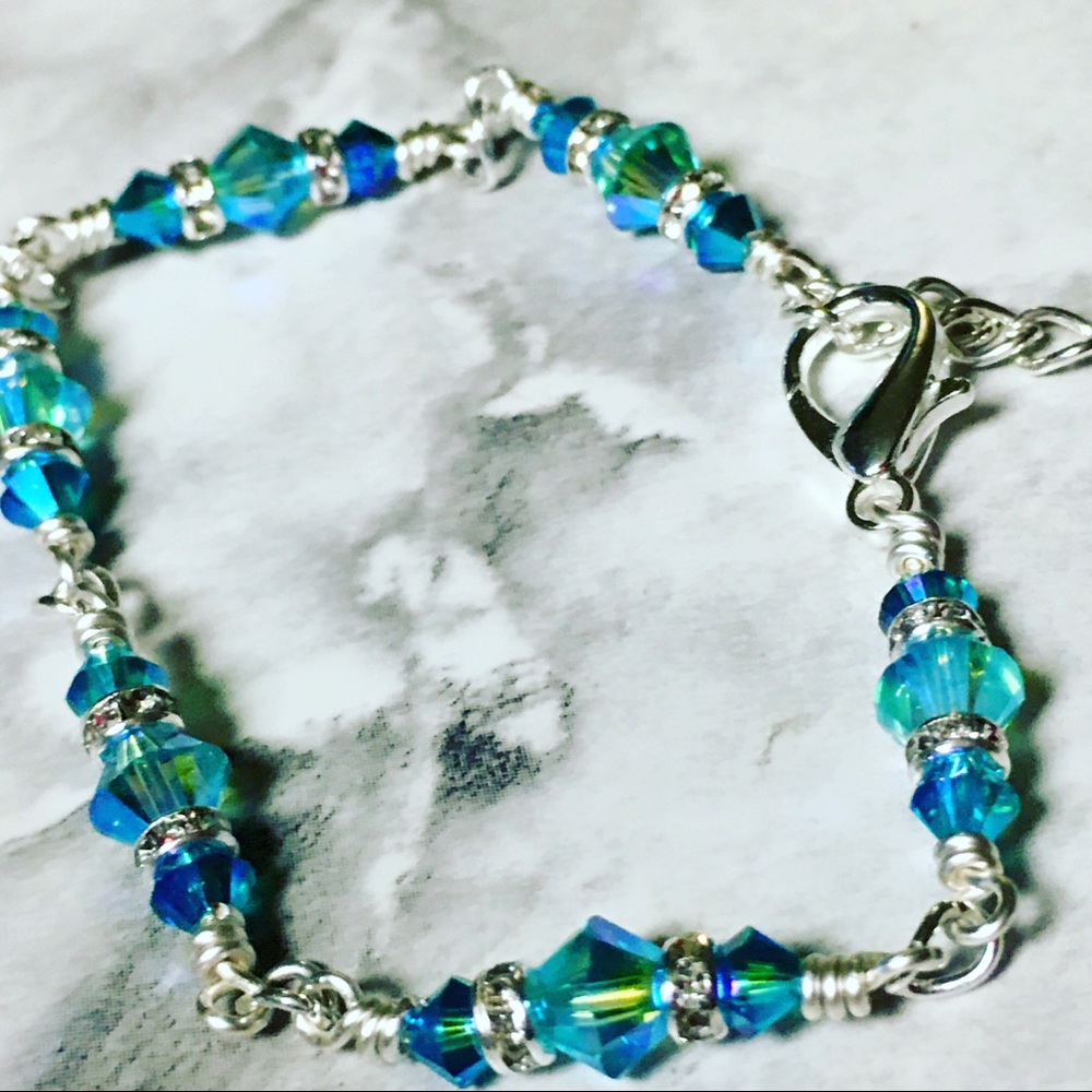Blue Topaz Bracelet